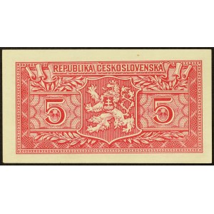Czechoslovakia, 5 Korun 25/01/1949