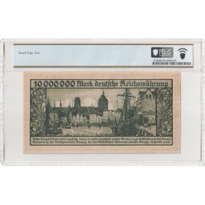 Danzig, free city, Senate of Municipality, 10 Million Marks 1923