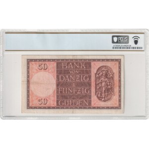 Danzica, città libera, 50 Gulden 1937