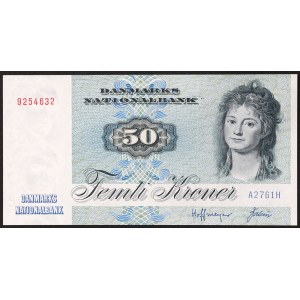 Denmark, Kingdom, 50 Kroner 1976
