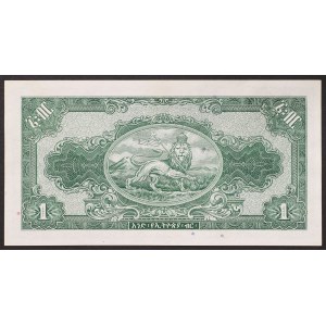Ethiopia, Kingdom, 1 Dollar n.d. (1945)
