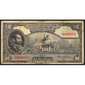 Etiopia, Regno, 10 dollari n.d. (1945)
