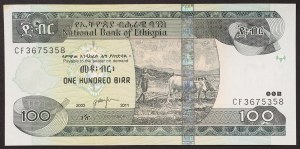 Ethiopia, Republic, 100 Birr 2011