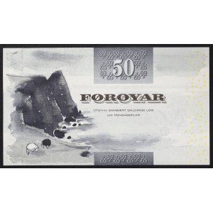 Faeroe Islands, 50 Kronur 2001