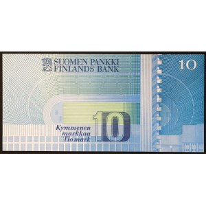 Finland, Republic, 10 Markka 1986