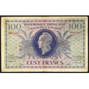 France, French State, 100 Francs 02/10/1943