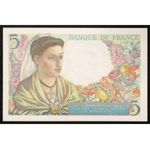 France, Fourth Republic, 5 Francs 30/10/1947
