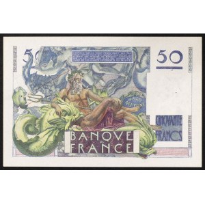 France, Fourth Republic, 50 Francs 17/02/1949