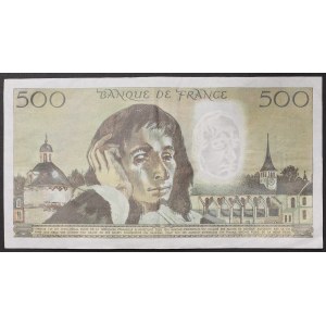 France, Fifth Republic, 500 Francs 06/11/1975