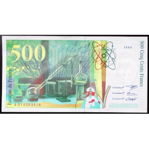France, Fifth Republic, 500 Francs 1994