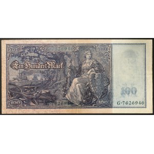 Germany, GERMAN EMPIRE, 100 Mark 21/04/1910