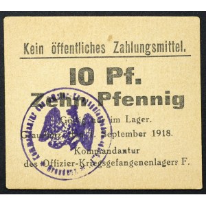 Germany, GERMAN EMPIRE, 10 Pfennig 01/06/1918