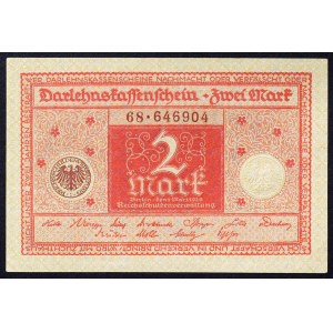 Germany, WEIMAR REPUBLIC, 2 Mark 01/03/1920