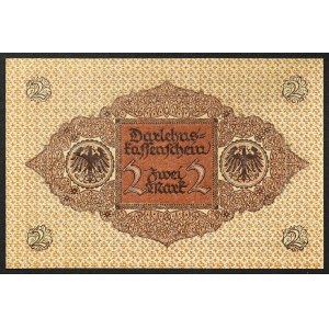 Allemagne, REPUBLIQUE WEIMAR, 2 Mark 01/03/1920