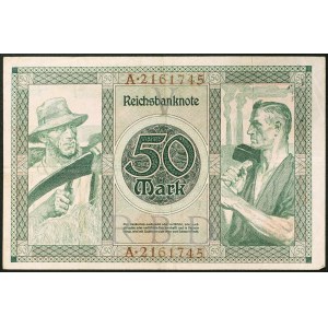 Allemagne, République de WEIMAR, 50 Mark 23/07/1920