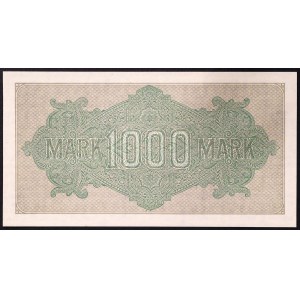Germany, WEIMAR REPUBLIC, 1.000 Mark 1922
