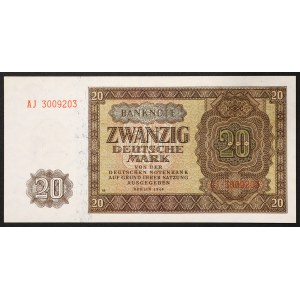 Germany, DEMOCRATIC REPUBLIC (DDR), 20 Mark 1948