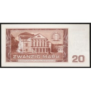 Germany, DEMOCRATIC REPUBLIC (DDR), 20 Mark 1964