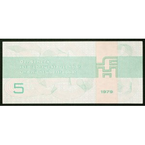 Germany, DEMOCRATIC REPUBLIC (DDR), 5 Mark 1979