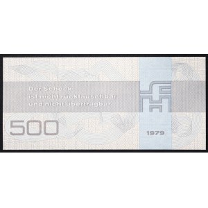 Germany, DEMOCRATIC REPUBLIC (DDR), 500 Mark 1979
