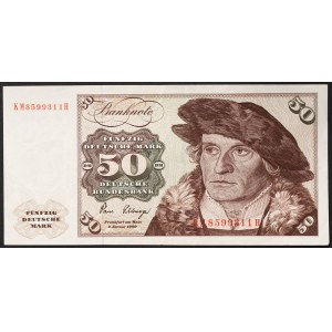 Germany, DEMOCRATIC REPUBLIC (DDR), 50 Mark 1980