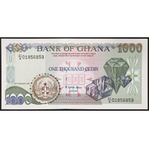 Ghana, Republic, 1.000 Cedis 23/02/1996