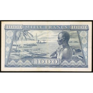 Guinea, Republic, 1.000 Francs 02/10/1958