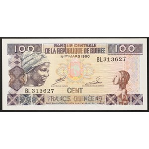 Guinea, Republik, 100 Francs n.d. (1998)