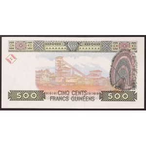 Guinea, Republic, 500 Francs n.d. (1998)
