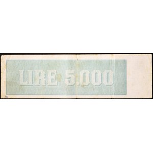 Italy, Italian Republic, 5.000 Lire 08/04/1947