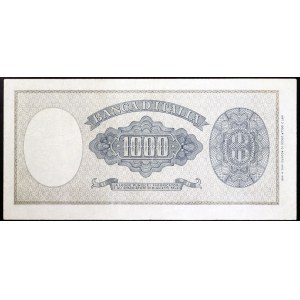 Italy, Italian Republic, 1.000 Lire 15/09/1959