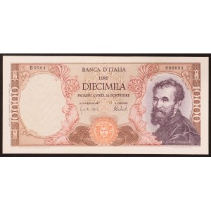 Italien, Italienische Republik, 10.000 Lire 27/11/1973