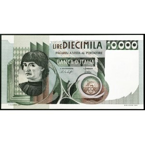 Italy, Italian Republic, 10.000 Lire 29/12/1978