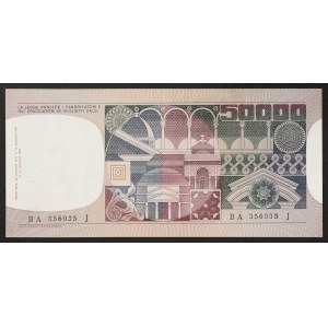 Italy, Italian Republic, 50.000 Lire 12/06/1978