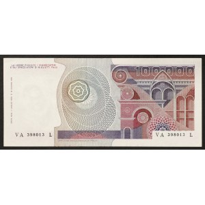 Italy, Italian Republic, 100.000 Lire 01/07/1980