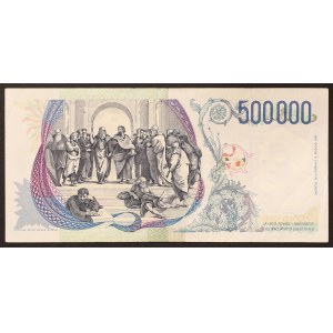 Italy, Italian Republic, 500.000 Lire 06/05/1997