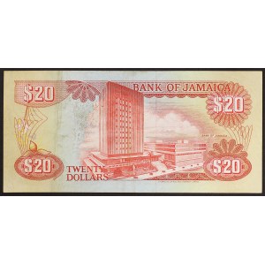 Jamaica, Commonwealth, 20 Dollars 01/09/1989