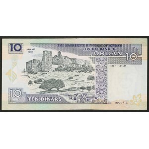 Jordan, Kingdom, 1 Dinar 2001