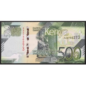 Kenya, Republic, 500 Shillings 2019