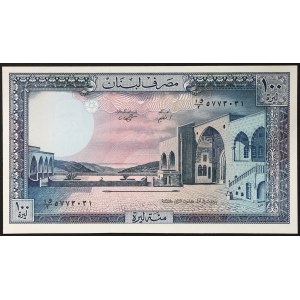 Lebanon, Republic, 100 Livres 1988