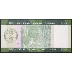 Liberia, Republic, 100 Dollars 2017