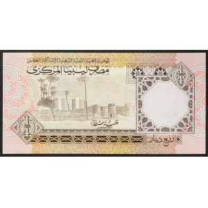 Libyen, Republik, 1/4 Dinar 1990