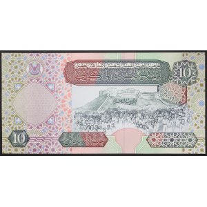 Libya, Republic, 10 Dinars 2002