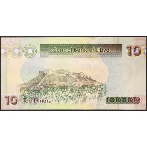Libyen, Republik, 10 Dinar n.d. (2011)