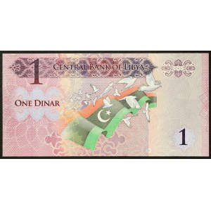 Libya, Republic, 1 Dinar n.d. (2013)