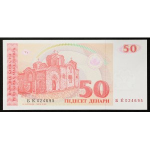 Macedonia, Republic, 50 Denari 1993