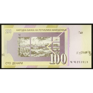 Macedonia, Republic, 100 Denari 2002