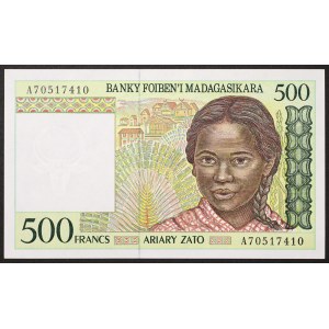 Madagascar, Malagasy Republic, 500 Francs 1994