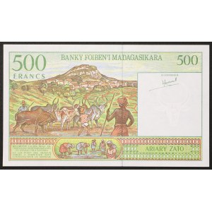 Madagascar, Malagasy Republic, 500 Francs 1994