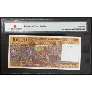 Madagascar, Malagasy Republic, 10.000 Francs 1995
